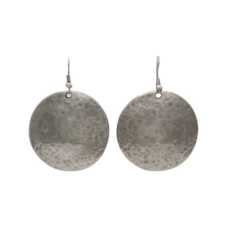 Round Plate Earrings