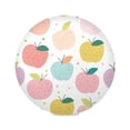 thumbnail image 1 of Round Plate Mat 15.4x15.4 Inchesx4 Placemat Table Mat Kitchen Mat Coffee Mat Fabric Thick, Strong Wear-Resistant, Heat Resistance Color Apple Cartoon1, 1 of 7