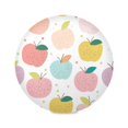 thumbnail image 1 of Round Plate Mat 15.4x15.4 Inchesx6 Placemat Table Mat Kitchen Mat Coffee Mat Fabric Thick, Strong Wear-Resistant, Heat Resistance Color Apple Cartoon1, 1 of 7