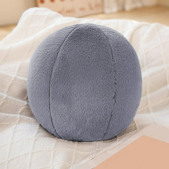 Round Plushes Pillow, Toy Pillow for Sofa, spherical Soft Cushion, Multi-Use Lounges Pillow Pads for Reading Napping and Home Decoration (11.81x11.81x11.81 Inch)
