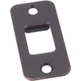 thumbnail image 1 of Stone Harbor Hardware Round Pocket Door Lock, Strike Plate, 1-1/4" x 2-3/4", Vintage Bronze, 1 of 2