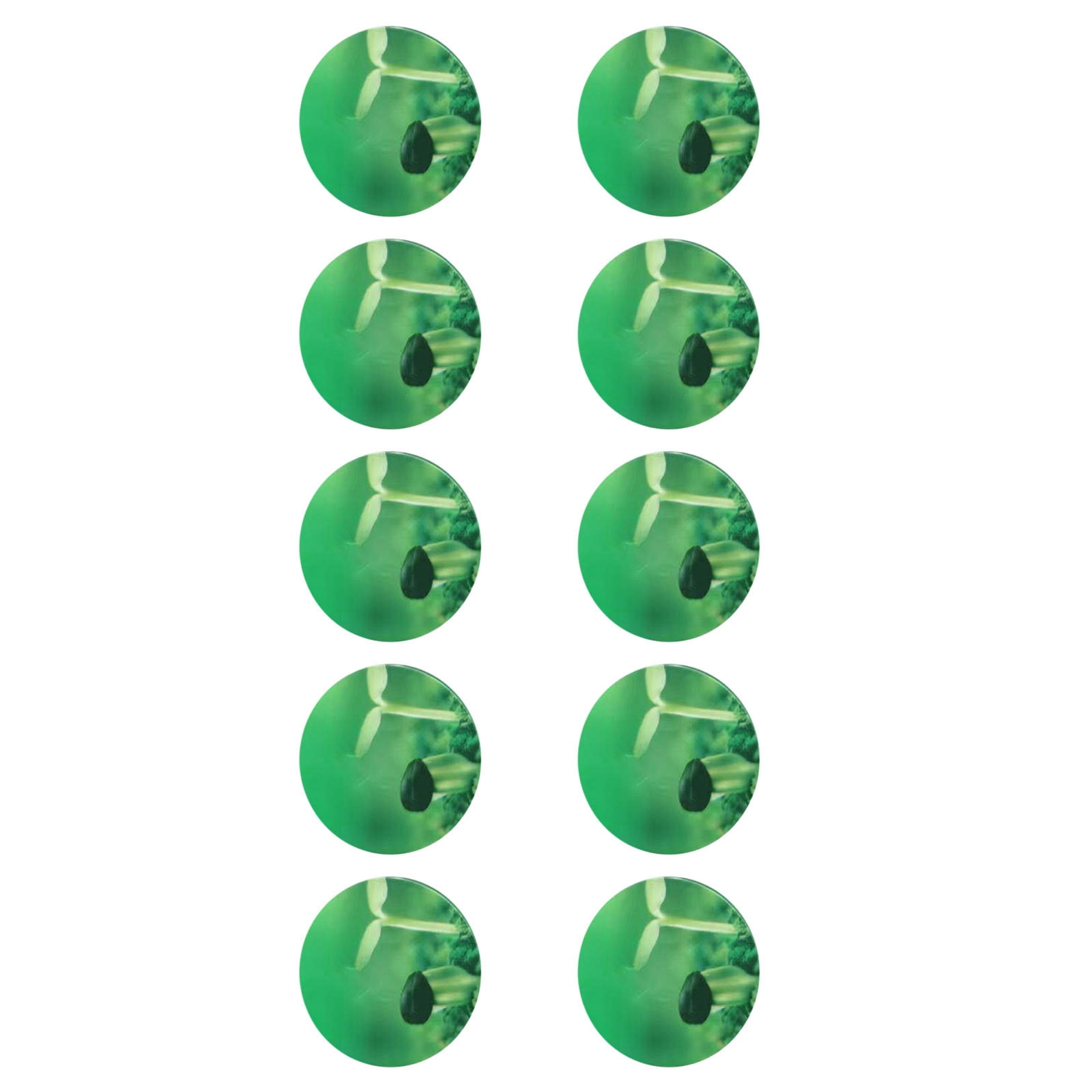Pod Label Round Pod Label Stickers 100PCS for Hydroponic Growing System, Green ...