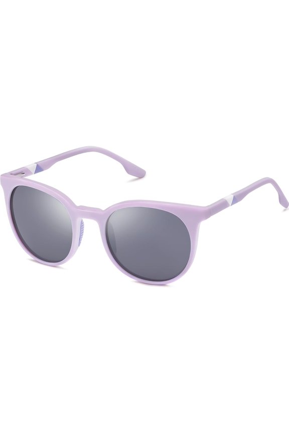 Round Polarized Sunglasses for Women Men, Ultralight TR90 Womens Mens Sunglasses SJ2092