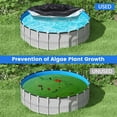 thumbnail image 1 of Round Pool Cover 6-15ft, Solar Covers for above Ground Pools, Stock Tank Pool Cover Protector with Pool Cover Accessories, Round Hot Tub Cover Ideal for Waterproof and Dustproof, 1 of 8