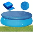 thumbnail image 1 of Round Pool Cover,6/8/10/12/15 Ft Pool Cover for Inflatable Pool,Round Inflatable Swimming Pool Cover with Drawstring ，for Round Inflatable Swimming Pools, Hot Tub Dustproof Cover, 1 of 7