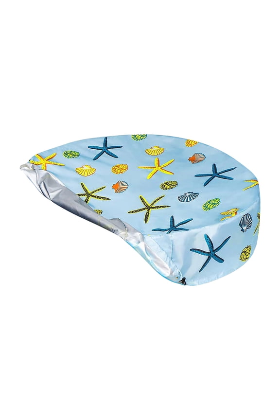 Round Pool Cover,Foldable Kiddie Solar Cover Fit Dog Swimming Pool, Pet Pool Cover,Pets Kids Bath Tub, Inflatable Pool, Anti-UV Dustproof Pool Safety Cover