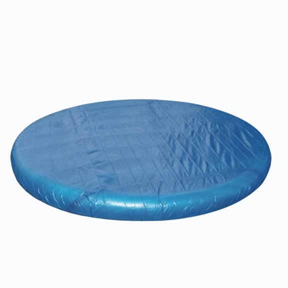 Round Pool Cover Waterproof Tarp Drawcord Fasteners Large Dust Barrier For Backyard Inflatable Pool Weather