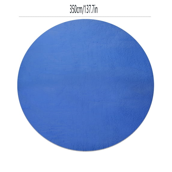 Round Pool Cover, Winter Pool Cover for Above Ground Round Inflatable Swimming Pools, Pool Cover Protector with UV Protection, Easy Installation (11.48Ft)
