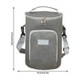 thumbnail image 1 of Round Portable Bento Bag - Insulated Lunch Box for Picnic and Storage - Durable, Easy to Clean, Versatile Design, 1 of 6