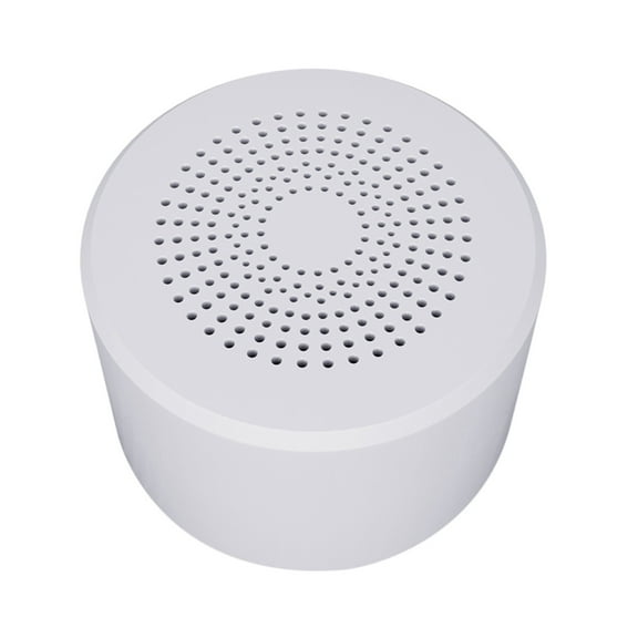 Round Portable Mini Wireless Bluetooth Speaker Subwoofer Smart Voice Control Portable Bluetooth Speaker 5.0 ,Easy to Install