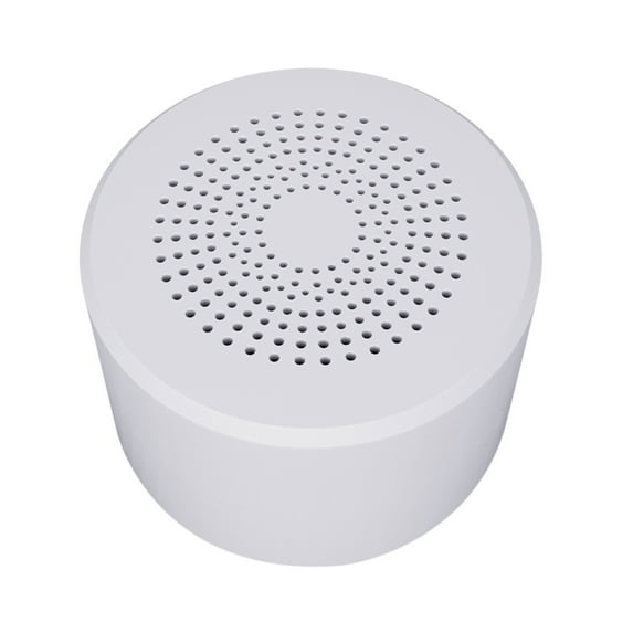 Round Portable Mini Wireless Bluetooth Speaker Subwoofer Smart Voice Control Portable Bluetooth Speaker 5.0 ,Easy to Use