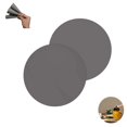 thumbnail image 1 of Round Pot Pad,Reusable Heat Insulation Table Mat,Grey Durable Non Stick Mat,2pcs Table Stain Prevention Pad for Utensils Rest Indoor and Outdoor,Silicone, 1 of 4