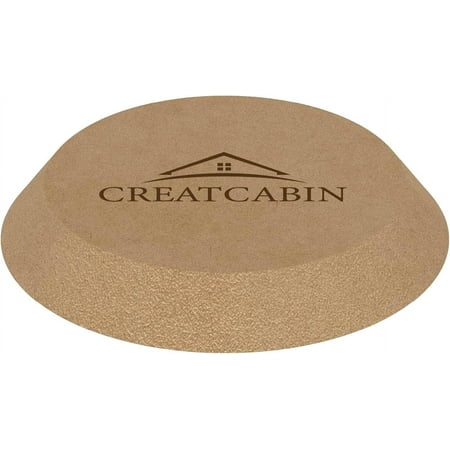 Round Pottery Molds Ceramics Plate Forming Molds Wooden Pottery Forms Clay Pottery Molding Tools MDF Ceramics Dish Plate Slump Mold for Handbuilding Plates DIY Craft Supplies 3.9 Inch BurlyWood