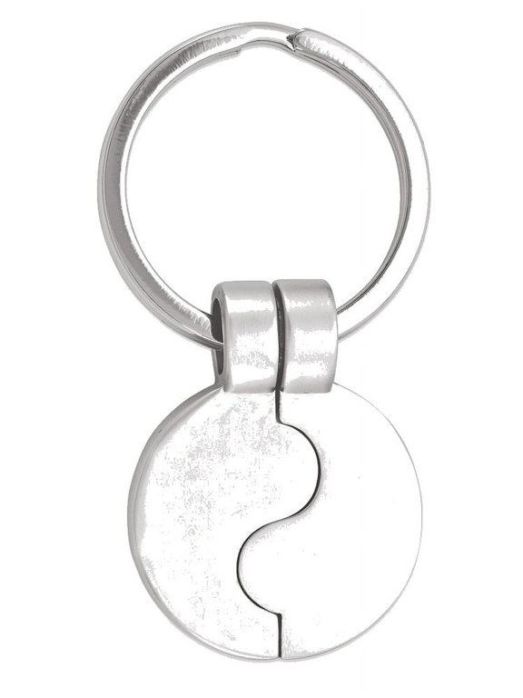 Round Pull Apart Key Ring