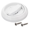 thumbnail image 1 of Round Pull Ring, 1pcs 3" - Stainless Steel Ring Flush Pull with Screws, Recessed Door Pull Handle Knob (White), 1 of 5