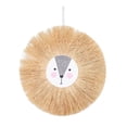 thumbnail image 1 of Round Raffia Wall Hanging Decor W/ Cotton Rope Animal Nordic Handmade Tapestry 14, 1 of 8