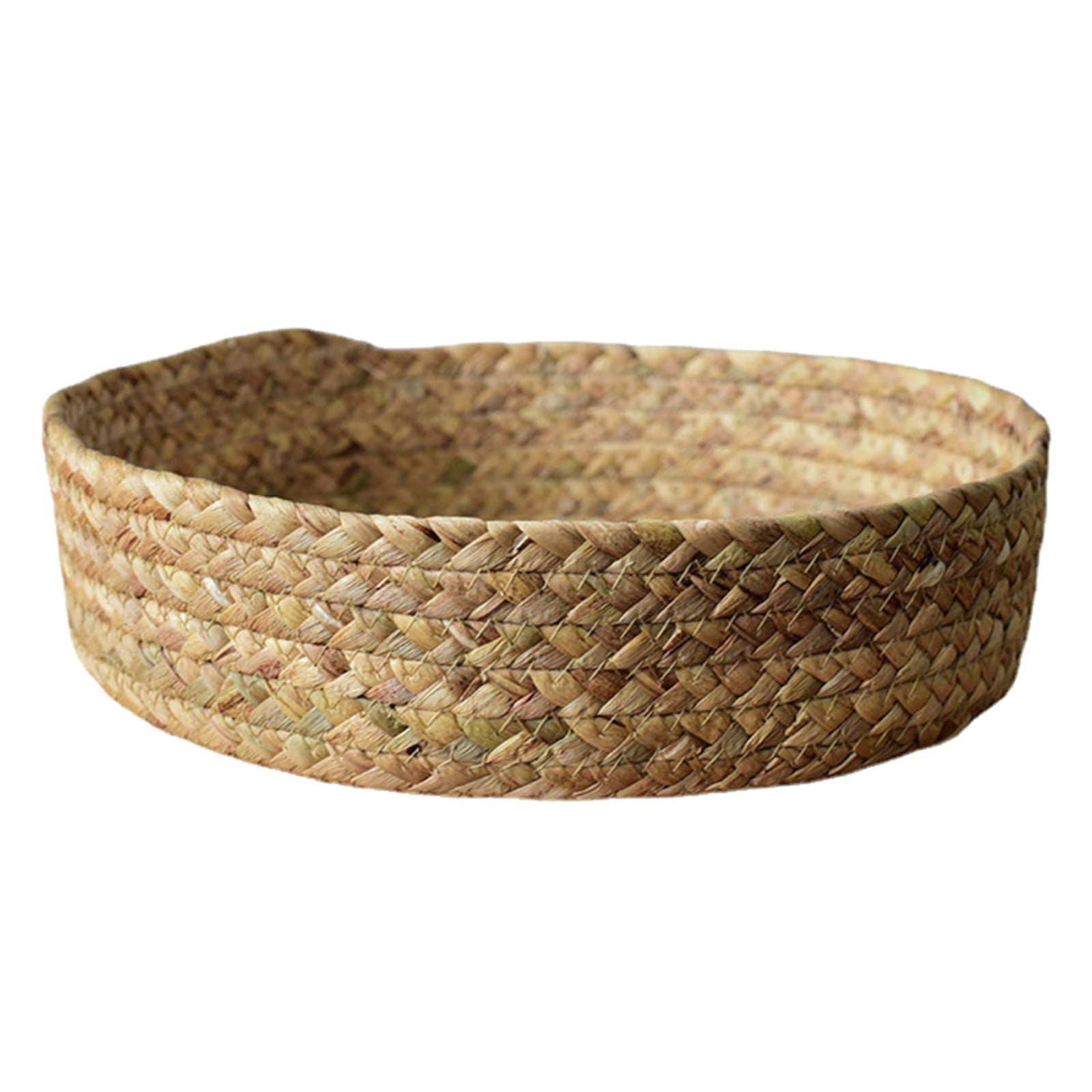 Round Rattan Baskets Set for Organizing Wicker Storage Basket for Fruit