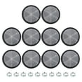 thumbnail image 1 of Round Rear Reflectors, Safety Reflective Warning Reflector for Motorcycles and Bicycles White, 1 of 6