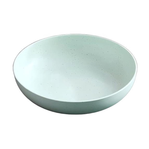 Round Restaurant Serving Trays, Round Deep Serving Plate, Multipurpose Snack Candy Plate, Plastic Bowl Plates, for Dining, Bar, Catering, Home Use, Fast Food Tray with Non-Slip Surface