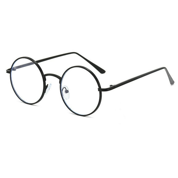 Retro Round Sunglasses for Men and Women Metal Frame with UV400 Protection High Visible Light Perspective Great for