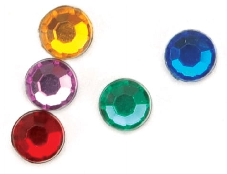 Round Rhinestones Embellishment 5mm Multi - Walmart.com