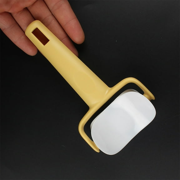 Round Rolling Dough Cutter, Pizza, Biscuit & Cookie Cutter, Comfortable Handle for Easy Use, Plastic, Dishwasher Safe Kitchen Tool