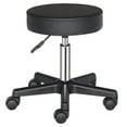 thumbnail image 1 of Round Rolling Stool Swivel with Wheels Adjustable Height Heavy Duty Wide Seat Drafting Stool Chair for Office Salon Massage Spa Medical Tattoo Beauty, 1 of 7