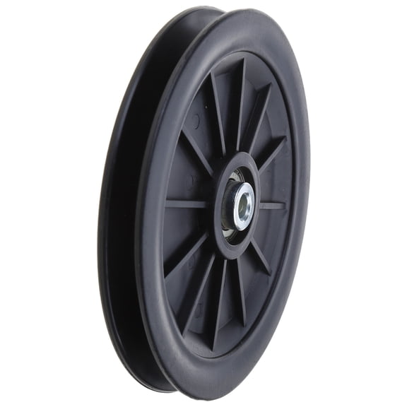 Round Rope Pulley, Wire Rope Reel Nylon Pulley for Ropes Gym Fitness Equipment Cable Machine Wire Rope Pulley Reel