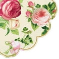 thumbnail image 1 of Round Rosalia Roses Napkins. 12 Pack, 1 of 1