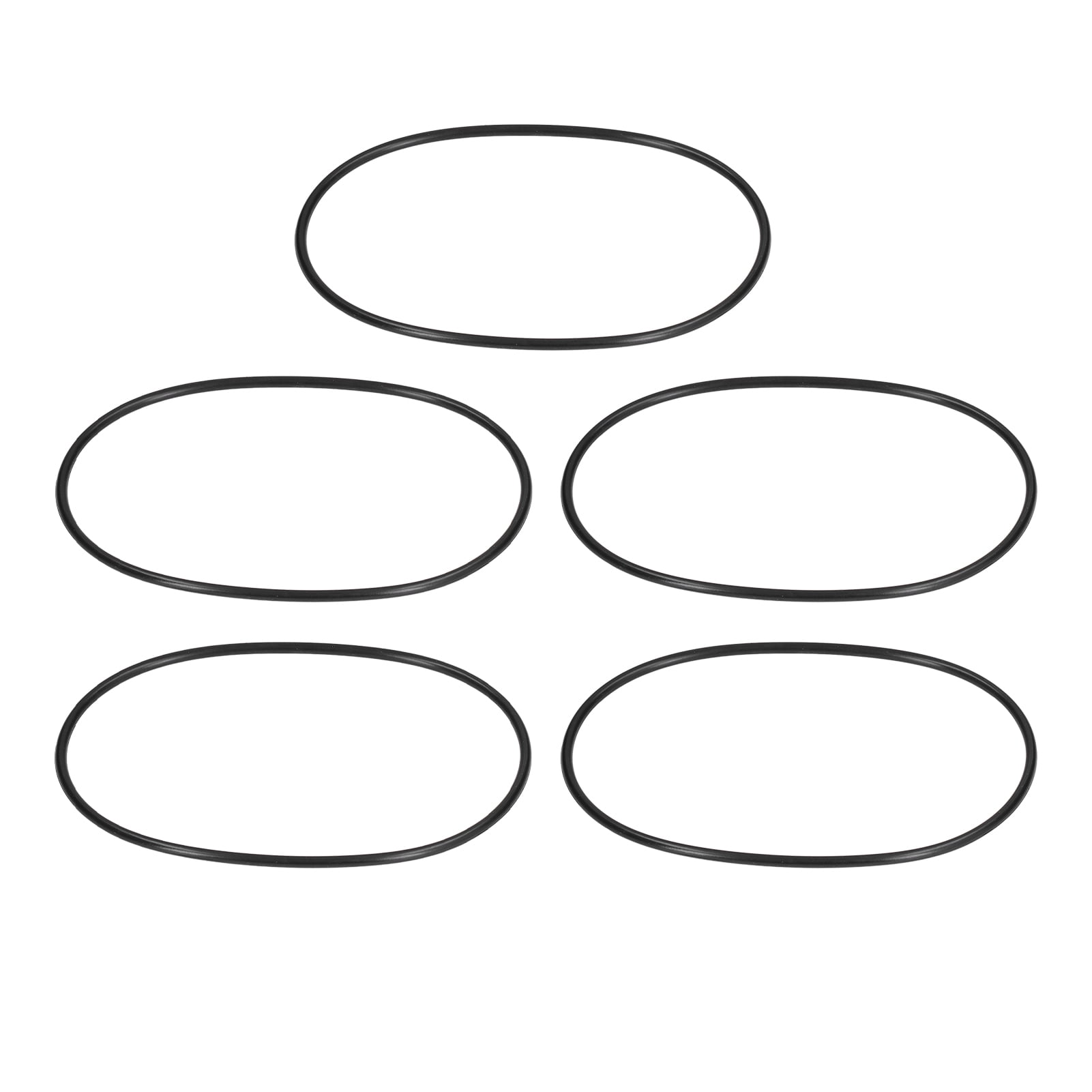 Round Rubber Belt, Motor Transmission Belts Flexibility Movement Low Noise Shock Relieve For