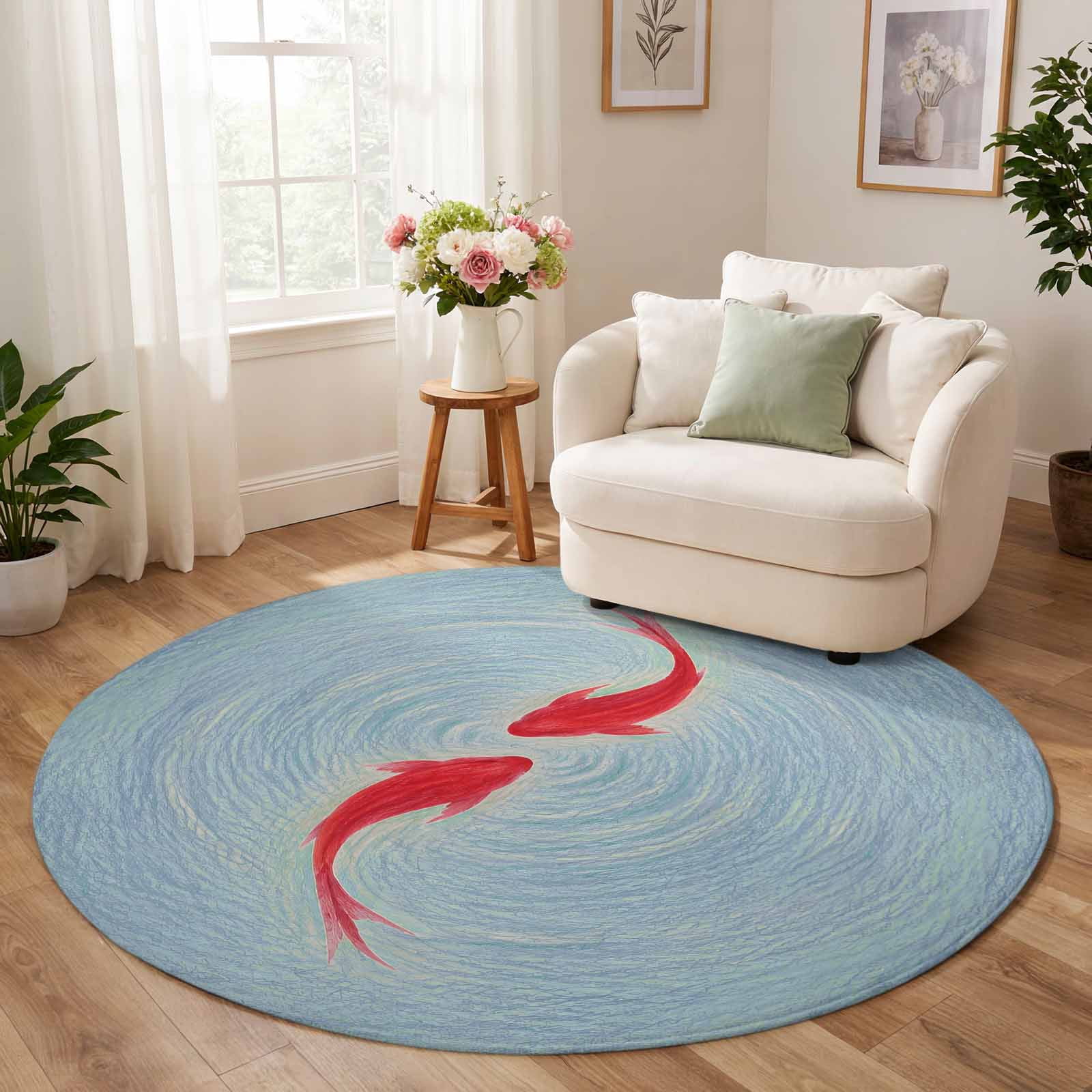 Round Rug 3'3