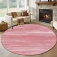 thumbnail image 1 of Round Rug 6Ft Washable Non-Slip, Pink Circle Area Rugs for Living Room Bedroom, Vintage Modern Abstract Art Ombre Indoor Floor Mats Carpet Runner for Home Decor Aesthetic, 1 of 8