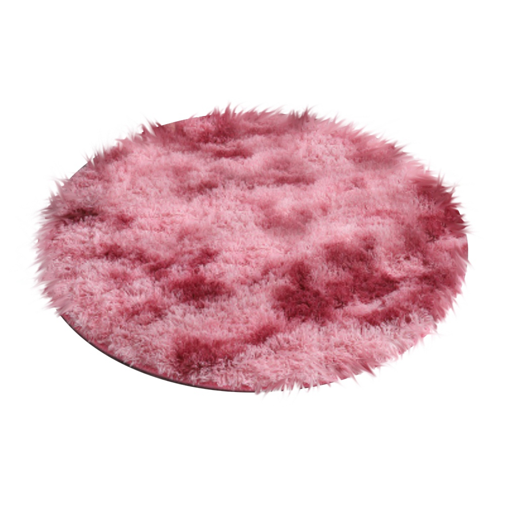 Round Rug for Bedroom, Fluffy Circle Rug for Kids Room, Carpet for Teen