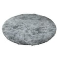 thumbnail image 1 of Round Rug, Circle Area Rugs, Round Plush Rug, Fluffy Kawaii Fuzzy Shag Carpet, Cute Small Carpet, Ultra Soft Round Area Rug for Living Room Playroom Tent Castle Home Decor Rug,40x40CM/60x60CM, 1 of 5