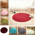 thumbnail image 1 of Round Rug for Bedroom, Fluffy Circle Rug for Kids Room, Furry Carpet for Teen's Room, Fuzzy Plush Rug for Dorm, Green, 1 of 7