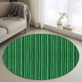 thumbnail image 1 of Round Rugs 3.3 Ft, Retro Green Non Slip Area Rugs for Kitchen Bedroom Entryway, Vintage Rustic Plants Trees Lines Pattern Washable Carpet Runner Rug Floor Mats for Bedroom Home Decor, 1 of 8