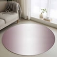 thumbnail image 1 of Round Rugs 3.3Ft, Dark Purple Ombre Round Area Rug Washable Indoor Throw Carpet, Modern Gradient Abstract Art Soft Non Slip Circle Rug for Laundry Room Patio Home Decor Aesthetic, 1 of 8