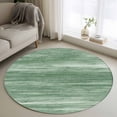 thumbnail image 1 of Round Rugs 3Ft, Sage Green Round Area Rug Washable Indoor Throw Carpet, Vintage Modern Abstract Art Ombre Small Non Slip Circle Rug for Bedroom Living Room Home Decor Aesthetic, 1 of 8
