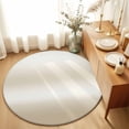 thumbnail image 1 of Round Rugs 5Ft, Cream Ombre Round Area Rug Washable Indoor Throw Carpet, Modern Gradient Abstract Aesthetics Art Soft Non Slip Circle Rug for Cabinet Bathroom Home Decor Aesthetic, 1 of 8