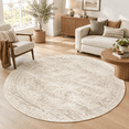 Round Rugs 9ft Living Room Circle Area Rug 9x9 Beige Vintage - Walmart.com