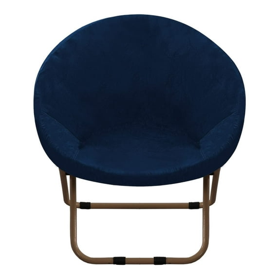 Round Saucer Chair Cover, Moon Chair Slipcovers Velvet Stretch Moon Chair Cover Soft Saucer Chair Slipcover