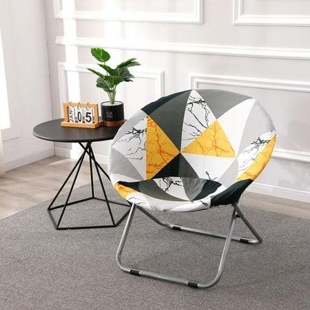 Round Saucer Covers , Stretch s Slipcover Removable Washable Seat Covers Hotel Office Ceremony - H H