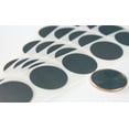 Round Scratch Off Labels Stickers 1" Silver Round Self Stick Scratch