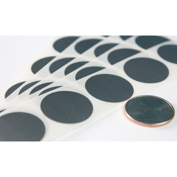 My Scratch Offs 1" Silver Round Scratch-off Sticker Labels, 250 Count