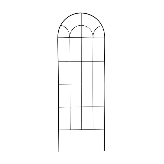 Round Screen Trellis – 71″ Freestanding Steel Plant Support & Garden Privacy Screen