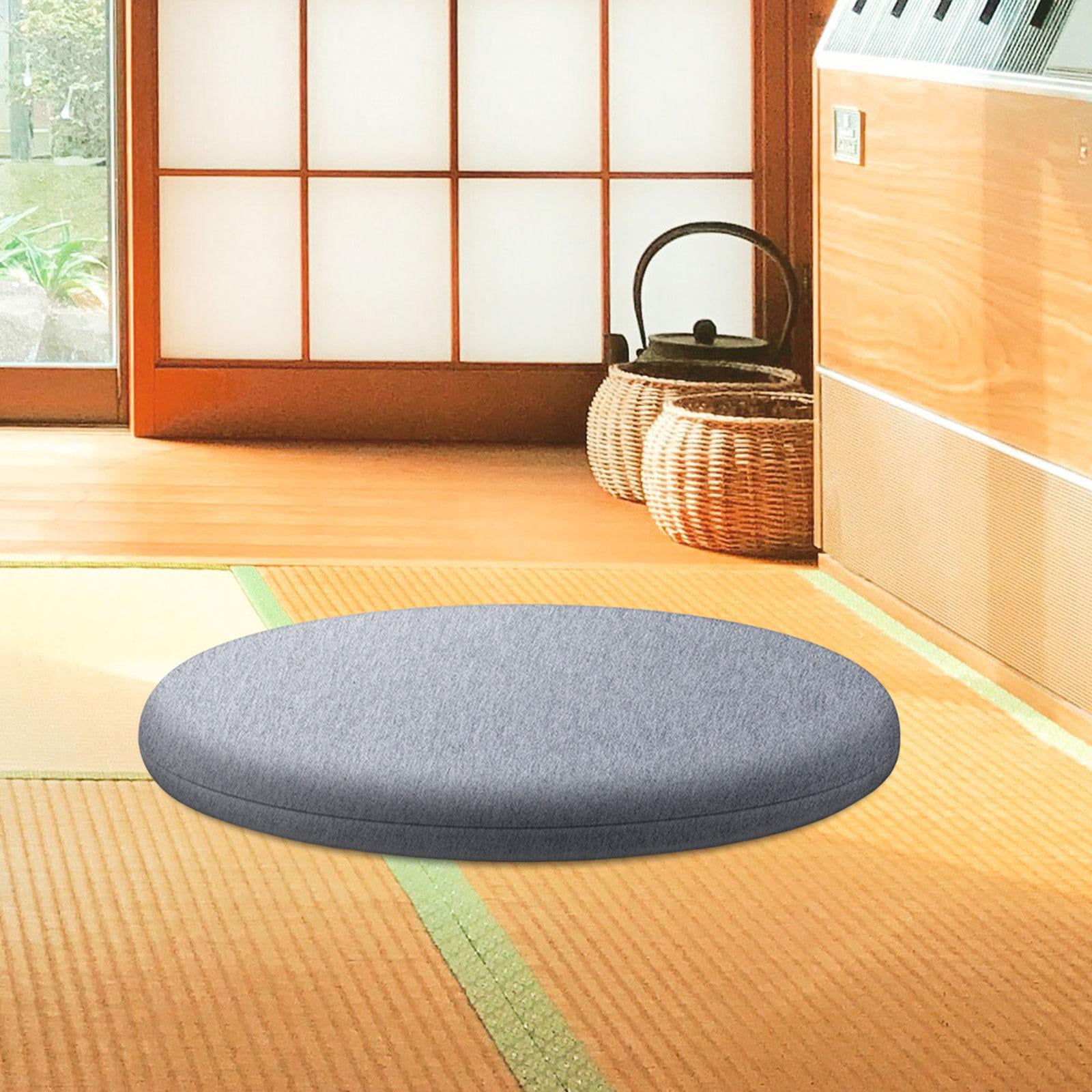 Round Seat Pad Stool Cushion Soft Comfortable Detachable Chair Pad
