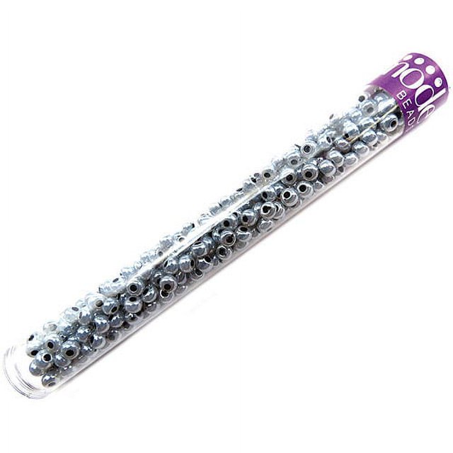 Round Seed Beads 6/0 5.5" Tube-opal Lust