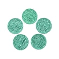 thumbnail image 1 of Round Self Adhesive Diamond Cluster Gems, 3/4-Inch, 10-Count, Ice Blue, 1 of 1