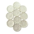 thumbnail image 1 of Round Self Adhesive Diamond Cluster Gems, Clear, 24mm, 10-Count, 1 of 1