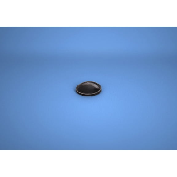 Round Self-Adhesive Rubber Bumper Stops .250" x .079" - 450pcs - BS25 Black